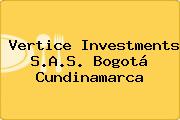 Vertice Investments S.A.S. Bogotá Cundinamarca