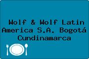 Wolf & Wolf Latin America S.A. Bogotá Cundinamarca