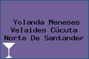 Yolanda Meneses Velaides Cúcuta Norte De Santander
