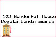 103 Wonderful House Bogotá Cundinamarca