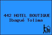 442 HOTEL BOUTIQUE Ibagué Tolima