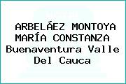ARBELÁEZ MONTOYA MARÍA CONSTANZA Buenaventura Valle Del Cauca