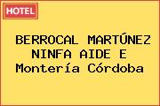 BERROCAL MARTÚNEZ NINFA AIDE E Montería Córdoba