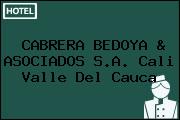 CABRERA BEDOYA & ASOCIADOS S.A. Cali Valle Del Cauca