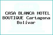 CASA BLANCA HOTEL BOUTIQUE Cartagena Bolívar