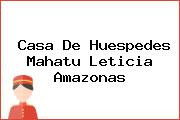 Casa De Huespedes Mahatu Leticia Amazonas