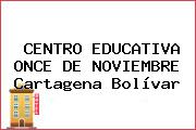 CENTRO EDUCATIVA ONCE DE NOVIEMBRE Cartagena Bolívar