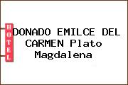 DONADO EMILCE DEL CARMEN Plato Magdalena