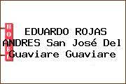 EDUARDO ROJAS ANDRES San José Del Guaviare Guaviare