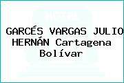 GARCÉS VARGAS JULIO HERNÁN Cartagena Bolívar