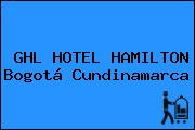 GHL HOTEL HAMILTON Bogotá Cundinamarca