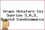 Grupo Hotelero Csi Sunrise S.A.S. Bogotá Cundinamarca