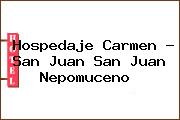 Hospedaje Carmen - San Juan San Juan Nepomuceno 