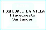 HOSPEDAJE LA VILLA Piedecuesta Santander