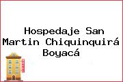 Hospedaje San Martin Chiquinquirá Boyacá