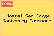 Hostal San Jorge Monterrey Casanare