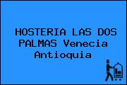 HOSTERIA LAS DOS PALMAS Venecia Antioquia