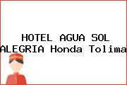 HOTEL AGUA SOL ALEGRIA Honda Tolima