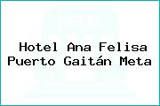 Hotel Ana Felisa Puerto Gaitán Meta