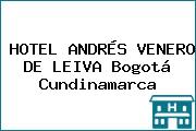 HOTEL ANDRÉS VENERO DE LEIVA Bogotá Cundinamarca