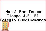 Hotel Bar Tercer Tiempo J.E. El Colegio Cundinamarca