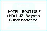 HOTEL BOUTIQUE ANDALUZ Bogotá Cundinamarca