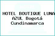 HOTEL BOUTIQUE LUNA AZUL Bogotá Cundinamarca