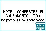 HOTEL CAMPESTRE EL CAMPANARIO LTDA Bogotá Cundinamarca