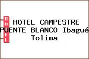 HOTEL CAMPESTRE PUENTE BLANCO Ibagué Tolima
