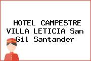 HOTEL CAMPESTRE VILLA LETICIA San Gil Santander