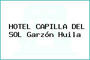 HOTEL CAPILLA DEL SOL Garzón Huila