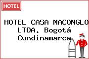 HOTEL CASA MACONGLO LTDA. Bogotá Cundinamarca