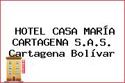HOTEL CASA MARÍA CARTAGENA S.A.S. Cartagena Bolívar