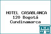HOTEL CASABLANCA 120 Bogotá Cundinamarca