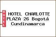 HOTEL CHARLOTTE PLAZA 26 Bogotá Cundinamarca