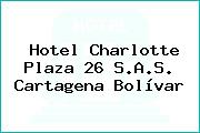 Hotel Charlotte Plaza 26 S.A.S. Cartagena Bolívar