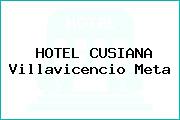 HOTEL CUSIANA Villavicencio Meta