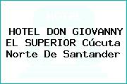 HOTEL DON GIOVANNY EL SUPERIOR Cúcuta Norte De Santander