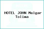 HOTEL JOHN Melgar Tolima