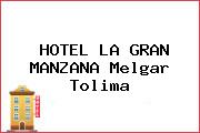 HOTEL LA GRAN MANZANA Melgar Tolima