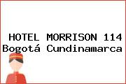 HOTEL MORRISON 114 Bogotá Cundinamarca