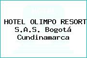 HOTEL OLIMPO RESORT S.A.S. Bogotá Cundinamarca