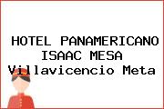 HOTEL PANAMERICANO ISAAC MESA Villavicencio Meta