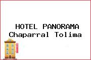HOTEL PANORAMA Chaparral Tolima