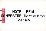 HOTEL REAL CAMPESTRE Mariquita Tolima