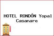 HOTEL RONDÓN Yopal Casanare