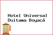 Hotel Universal Duitama Boyacá