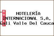 HOTELERÍA INTERNACIONAL S.A. Cali Valle Del Cauca