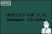 HOTELES EDE E.U. Sahagún Córdoba