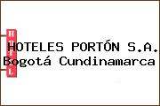 HOTELES PORTÓN S.A. Bogotá Cundinamarca
